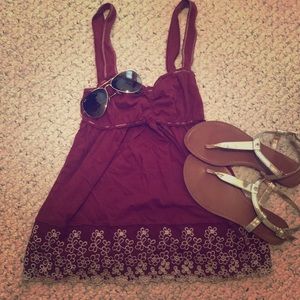 Hollister Flowy Tank Top
